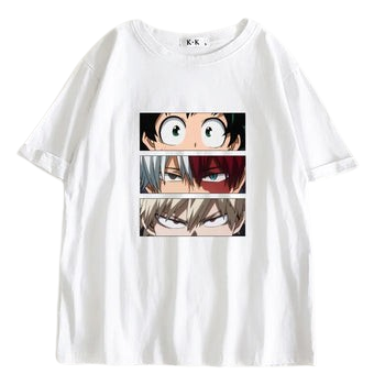 Anime - Streetwear - "HEROES RISE" - My Hero Academia Anime Oversized T-Shirts | V-2 | 5 Colors - Alpha Weebs