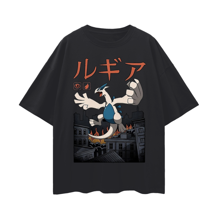 Pocket Monsters Anime Oversized T-Shirts | 8 Options
