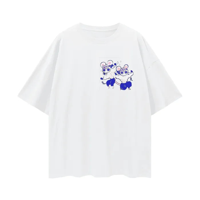 "MUSCLE MICE" - Slayer Corps Anime Oversized T-Shirts | 5 Colors