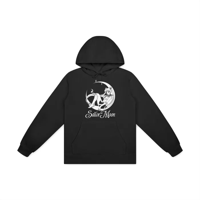 Anime - Streetwear - "MOONLIT" - Usagi Tsukino - Sailor Moon Anime Oversized Hoodie | 3 Colors - Alpha Weebs