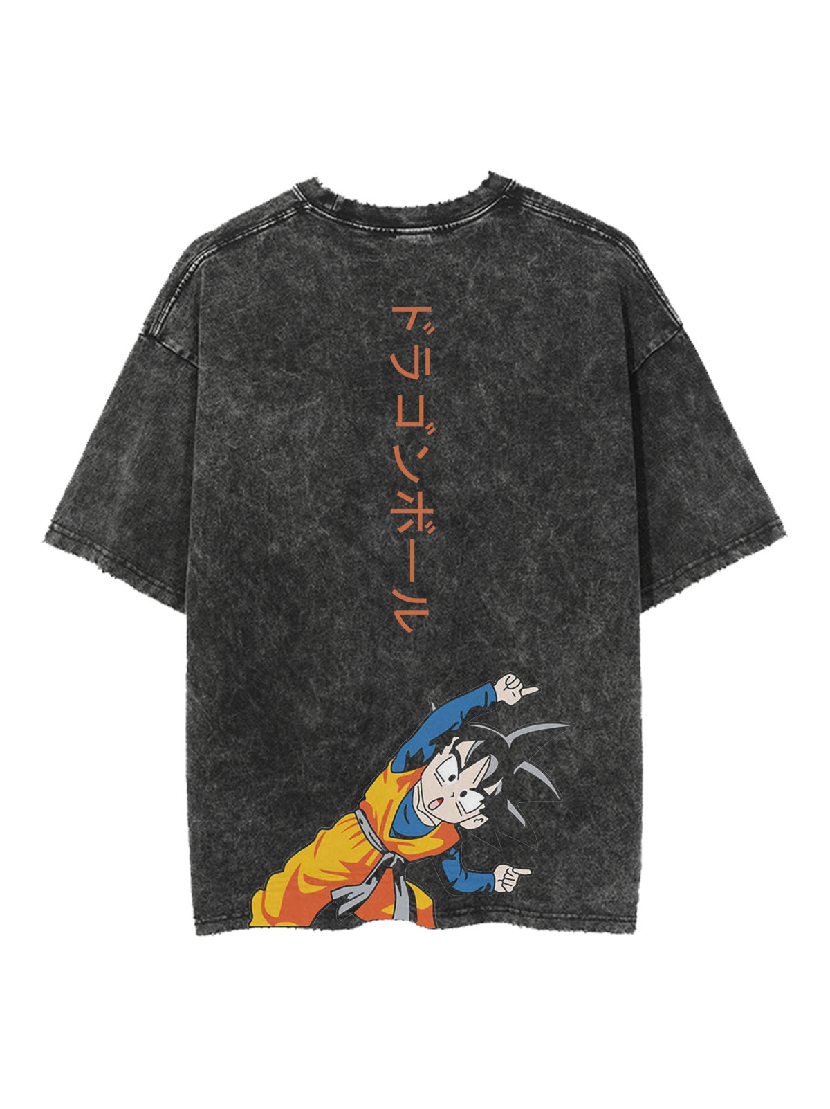 "FUTURE FLASH" - Trunks-Goten -  DB Series Anime Vintage / Acid Washed Oversized T-Shirt | 2 Options
