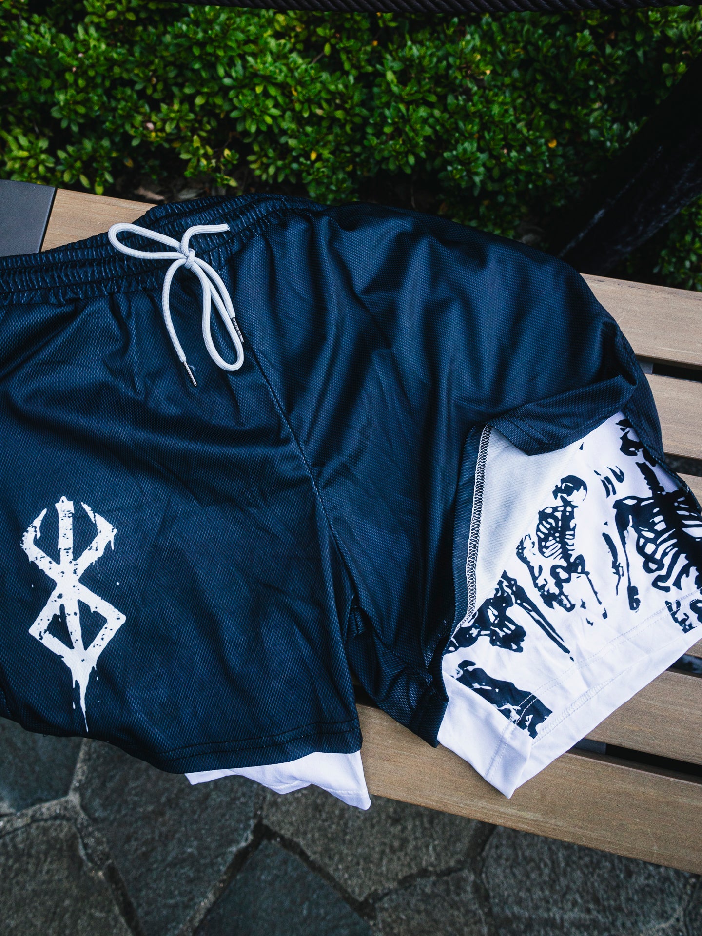 Anime - Streetwear - "DREAMS" - Berserk Anime Activity Fit Shorts - Alpha Weebs