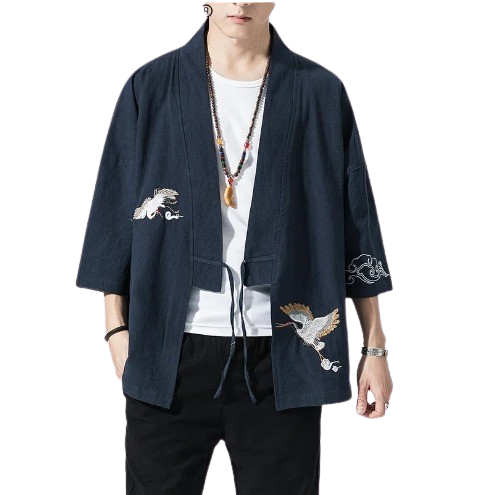 Anime - Streetwear - "YUKATA JACKET"- Japanese Streetwear Anime | 4 Colors - Alpha Weebs