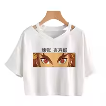 "BURNING WILL" - Slayer Corps Anime Ren Saiyan Legend Crop-Tops | 3 Colors