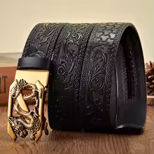 "Z SHENRON" - Embossed Leather DB Series Anime Belt | 4 Options