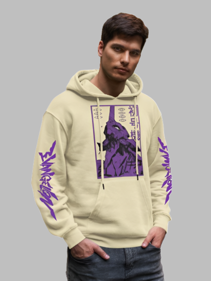 Anime - Streetwear - "EVA-UNIT 1" - Neon Genesis Evangelion Anime Hoodies | 5 Colors - Alpha Weebs