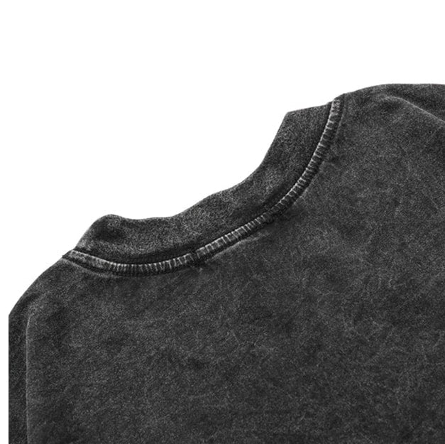 Anime - Streetwear - "MILLENNIUM" - Yugi Mutou - Yu Gi Oh Anime Oversized Vintage / Acid Washed T-shirt - Alpha Weebs