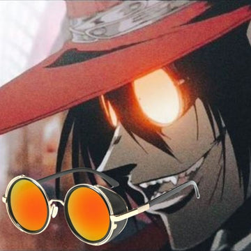Anime - Streetwear - "VLAD THE IMPALER" - Alucard Hellsing Anime Sunglasses - Alpha Weebs