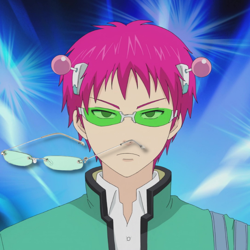 Anime - Streetwear - "PSI" - Saiki K. Anime Sunglasses - Alpha Weebs