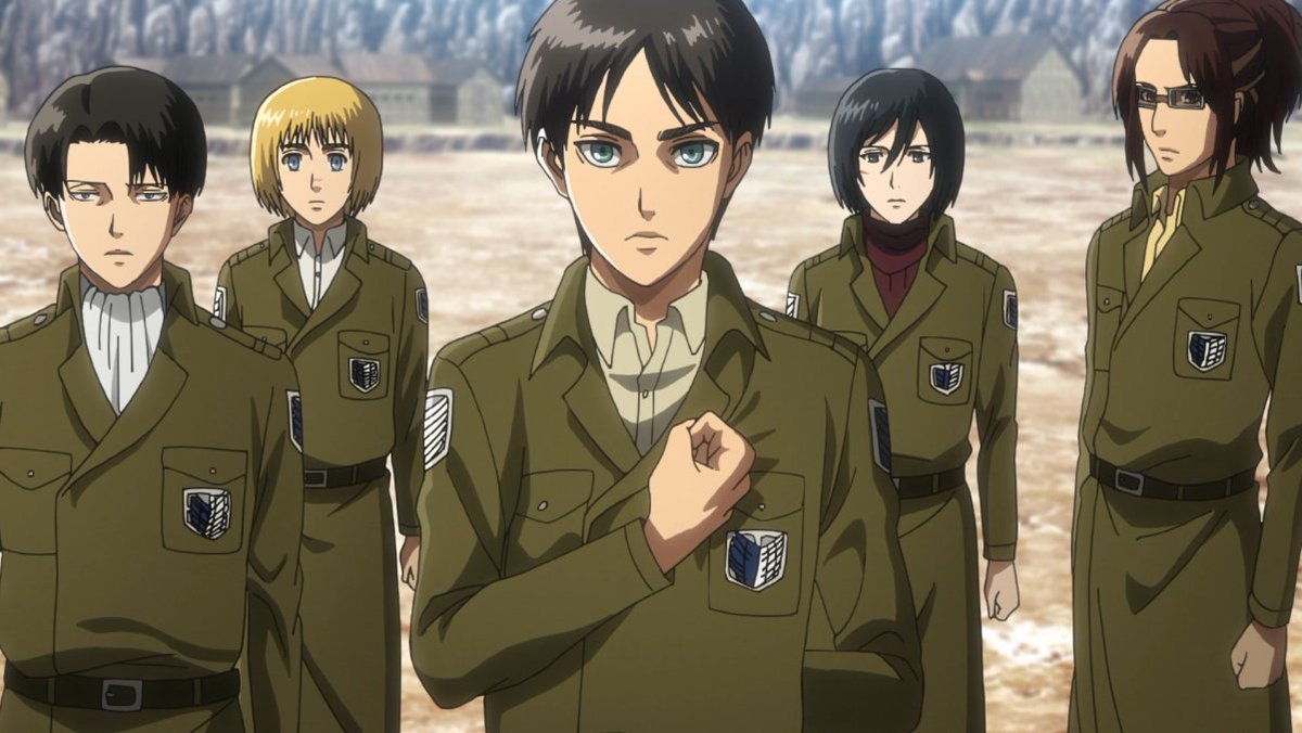 Anime - Streetwear - "DRIP CROP" - Survey Corps Long Hooded Coat | Green Color - AOT Anime Anime - Alpha Weebs