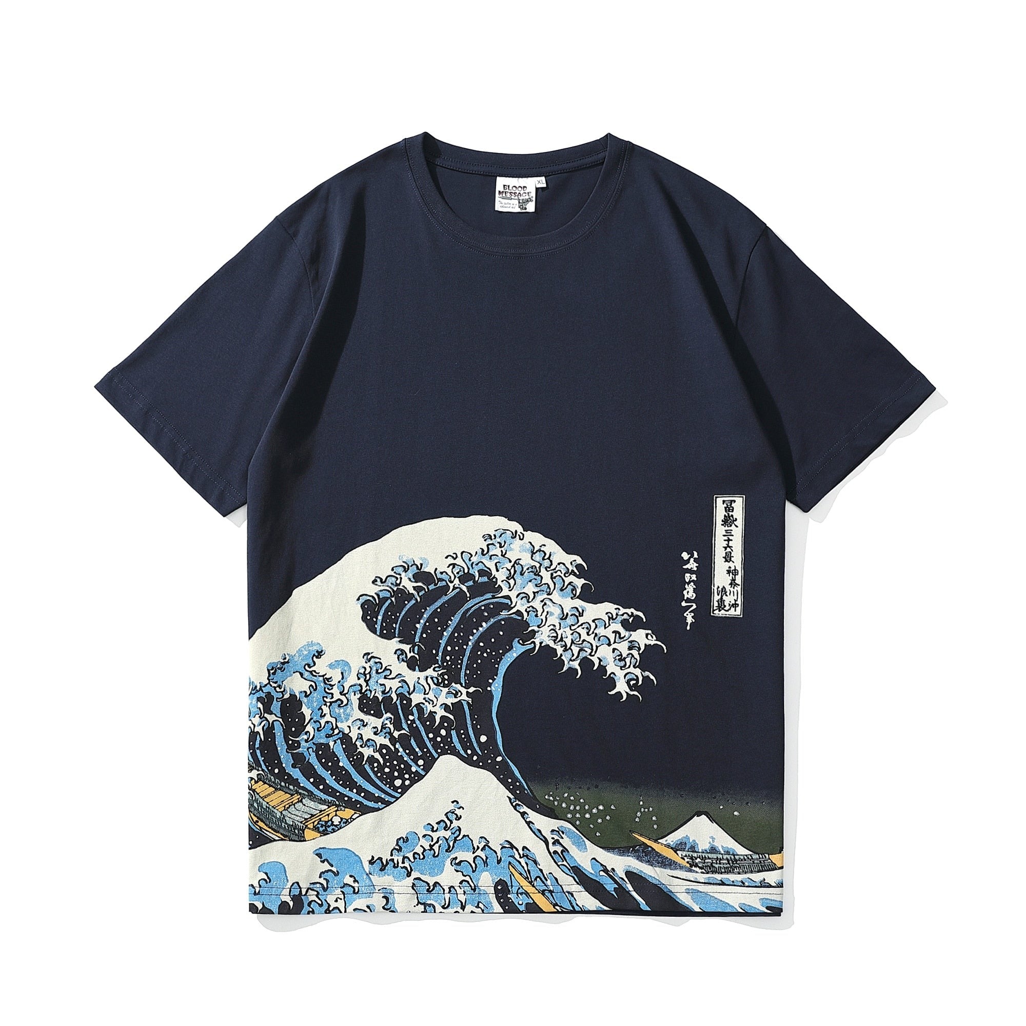 Anime - Streetwear - Wave of Kanagawa Anime Oversized T-Shirt | 3 Colors - Alpha Weebs