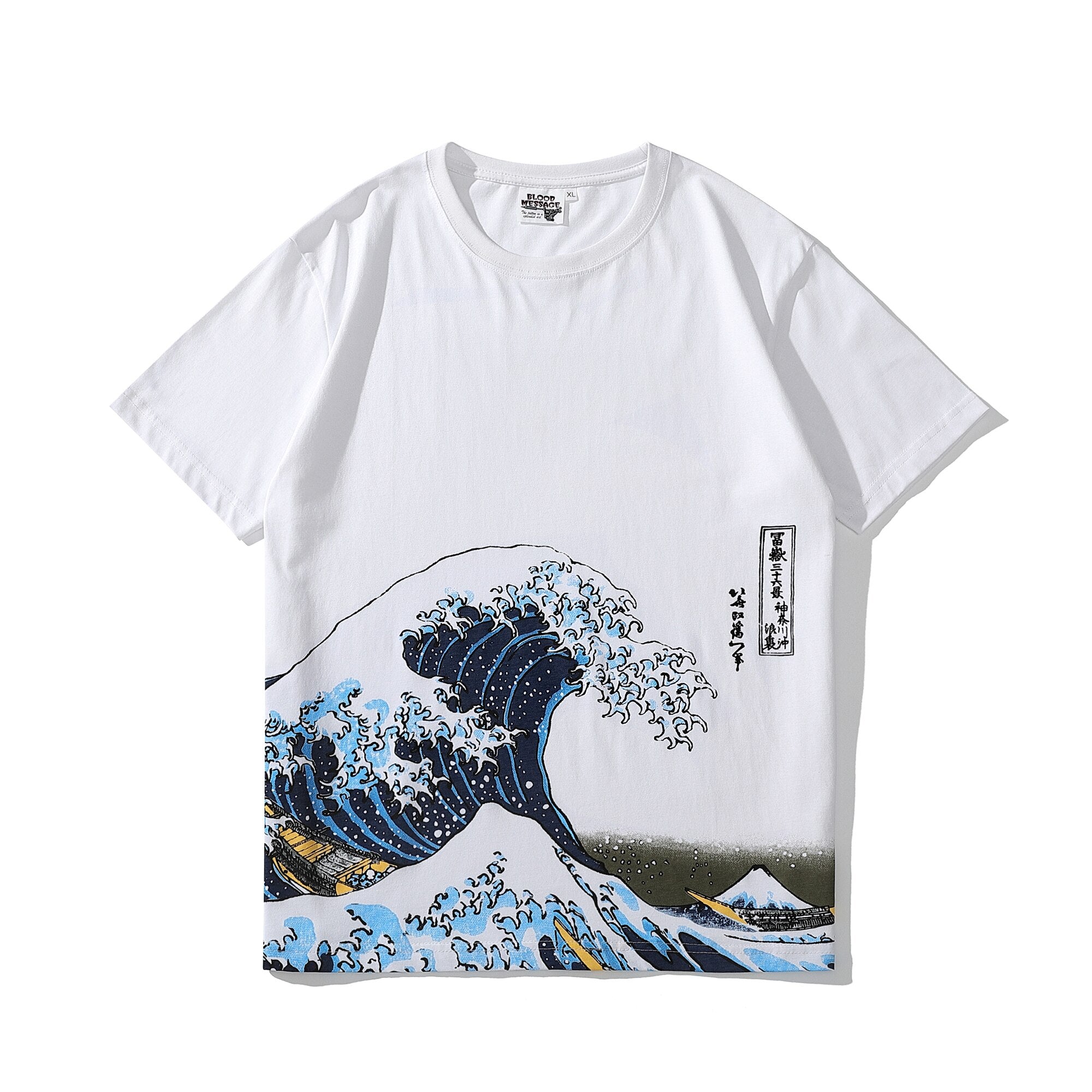 Anime - Streetwear - Wave of Kanagawa Anime Oversized T-Shirt | 3 Colors - Alpha Weebs