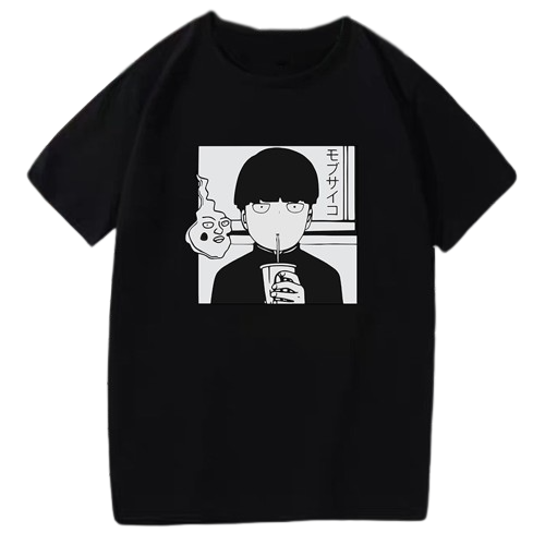 "CLUELESS" - Shigeo Mob Psycho Anime Oversized T-Shirts | 2 Options