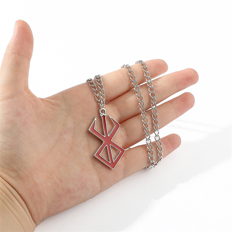 Anime - Streetwear - "SACRIFICE" - Berserk Anime Guts Necklace - Alpha Weebs