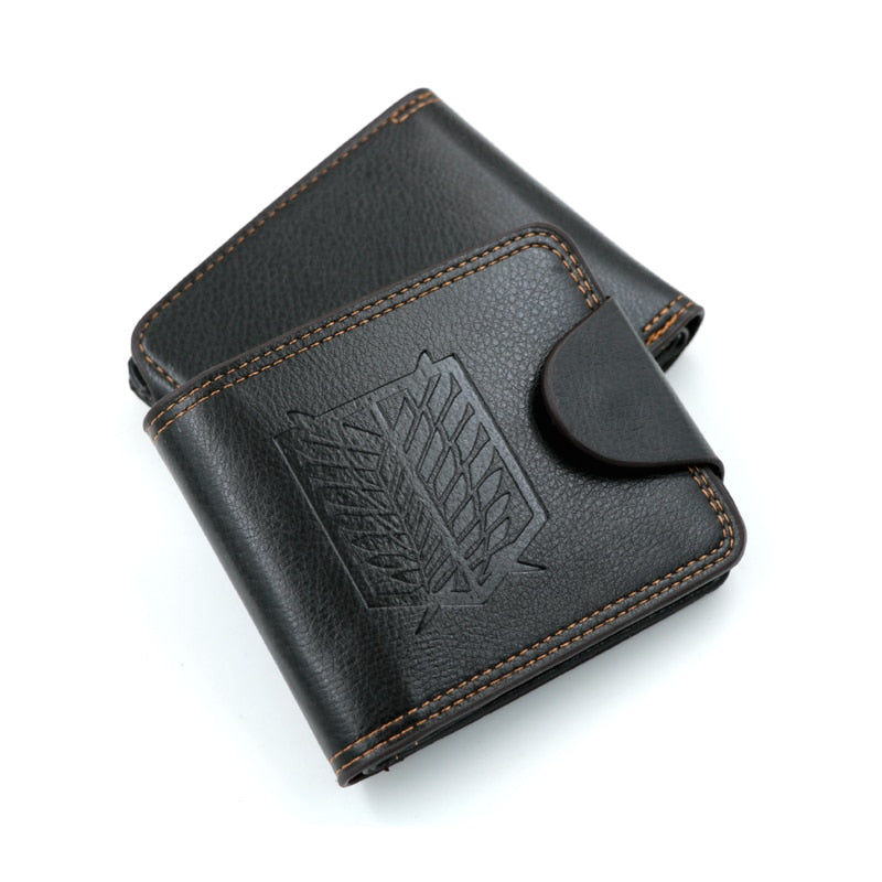 Anime - Streetwear - Scouts - Attack on Titan Anime PU Leather Embossed Wallet - Alpha Weebs