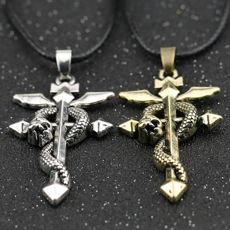 Anime - Streetwear - "THE FLAMEL" - Fullmetal Alchemist Anime Necklace | 2 Options - Alpha Weebs