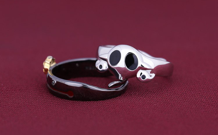 Anime - Streetwear - "DUAL" - Yashiro + Hanako - Toilet Bound Hanako-Kun Anime Rings | 2 Options - Alpha Weebs