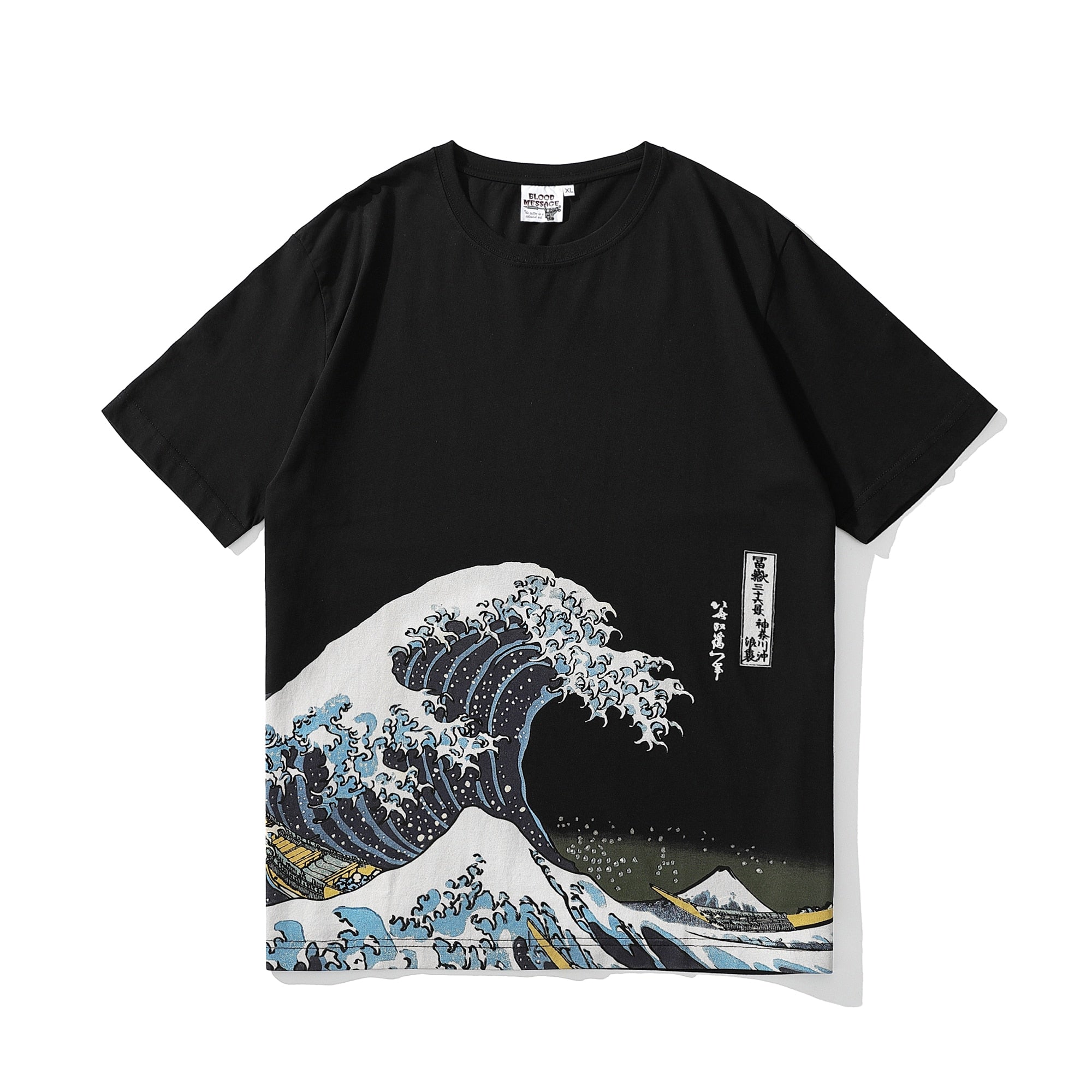 Anime - Streetwear - Wave of Kanagawa Anime Oversized T-Shirt | 3 Colors - Alpha Weebs