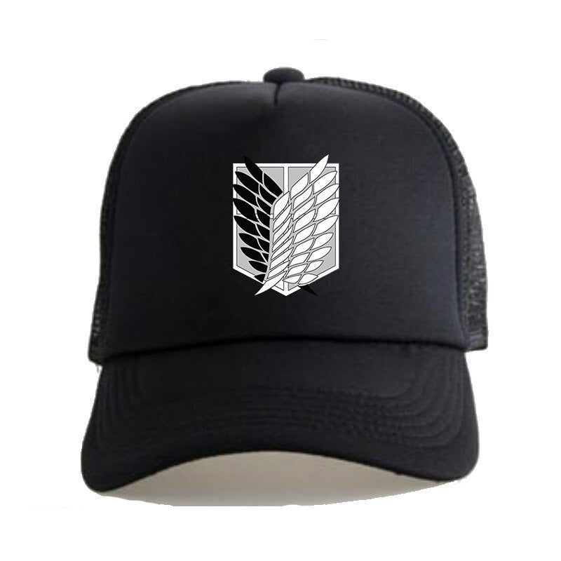 Anime - Streetwear - SCOUTS - Attack on Titan Anime Baseball Caps | 8 Options - Alpha Weebs