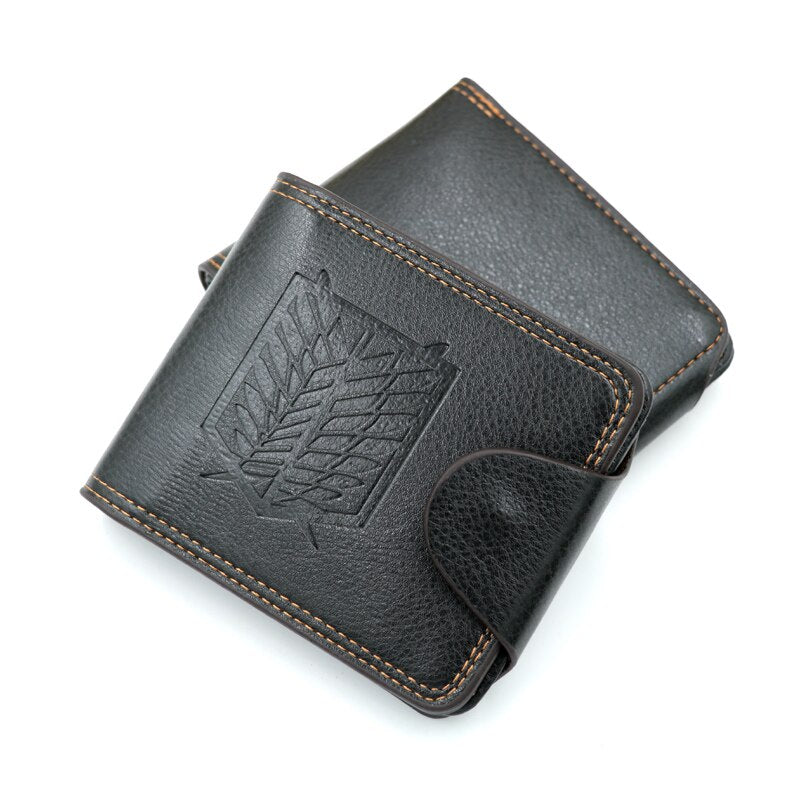 Anime - Streetwear - Scouts - Attack on Titan Anime PU Leather Embossed Wallet - Alpha Weebs