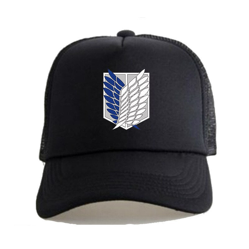 Anime - Streetwear - SCOUTS - Attack on Titan Anime Baseball Caps | 8 Options - Alpha Weebs