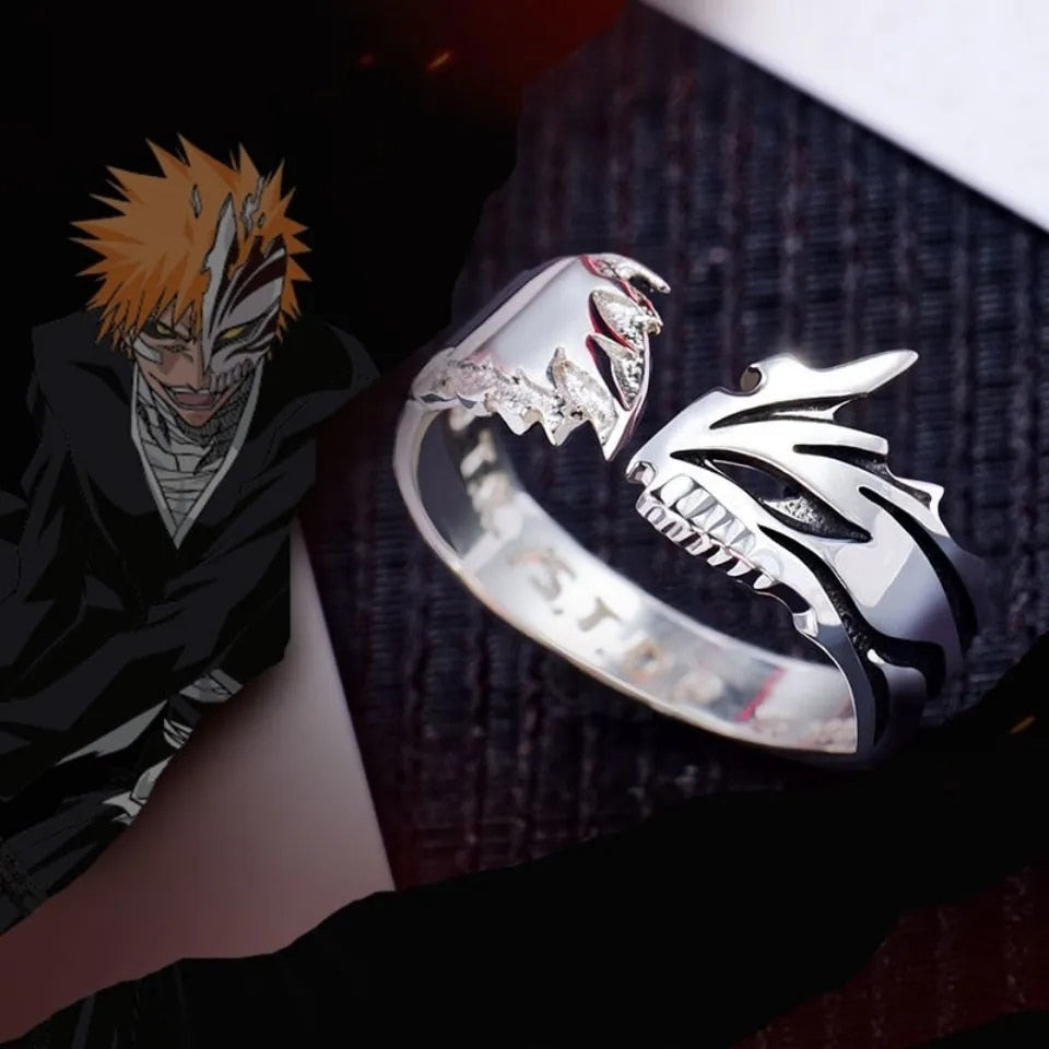 Anime - Streetwear - Kurosaki Ichigo Bleach Anime Ring - Alpha Weebs