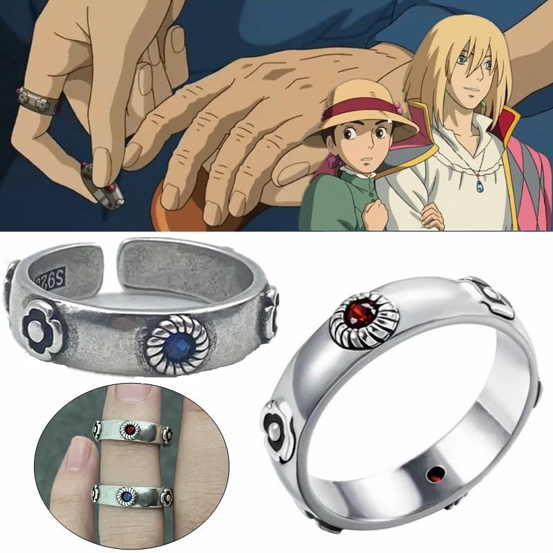 Anime - Streetwear - Sophie - Wizard Studio Ghibli Anime Rings | 3 Options - Alpha Weebs