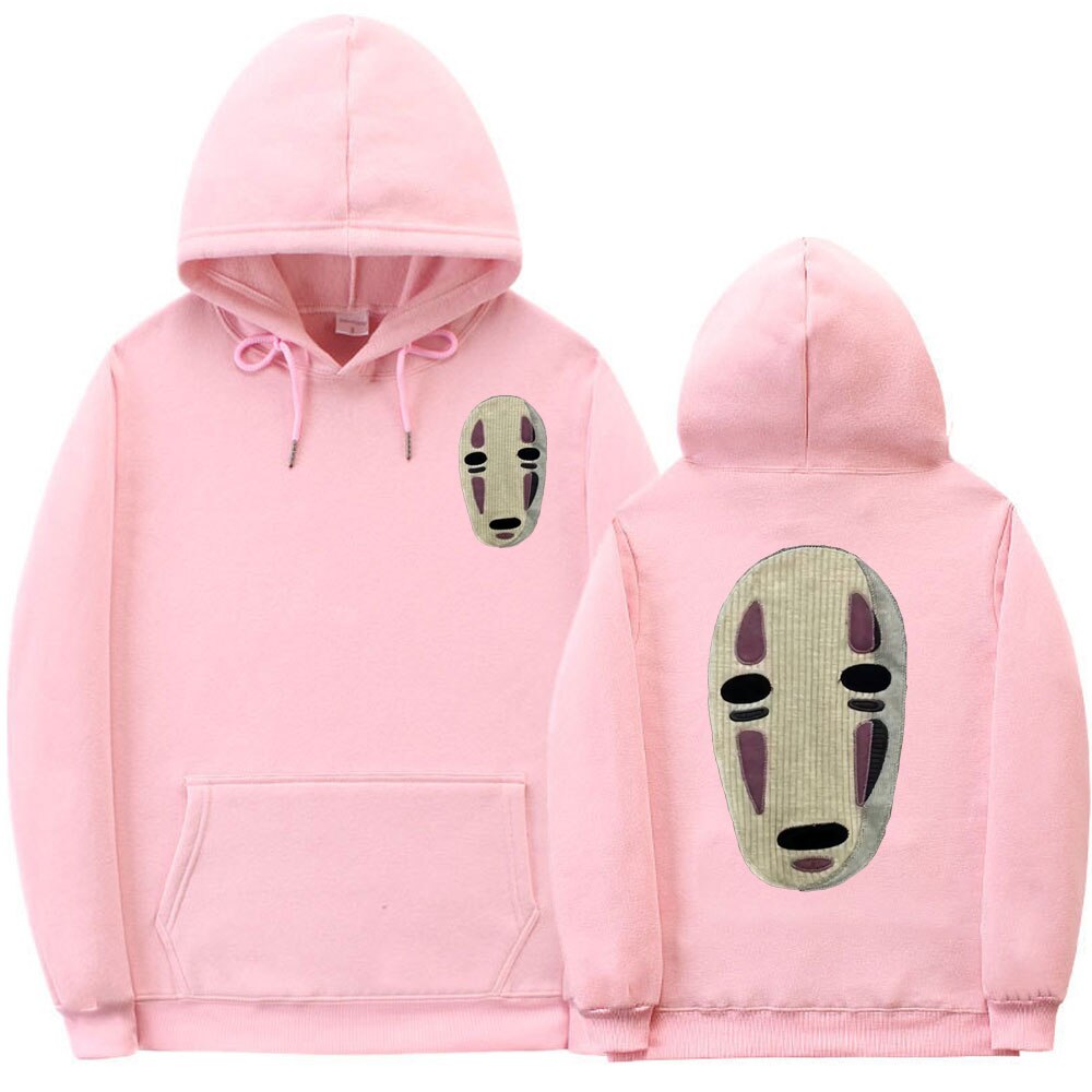 Anime - Streetwear - "FACELESS" - No Face Studio Ghibli Anime Oversized Hoodies | 6 Colors - Alpha Weebs