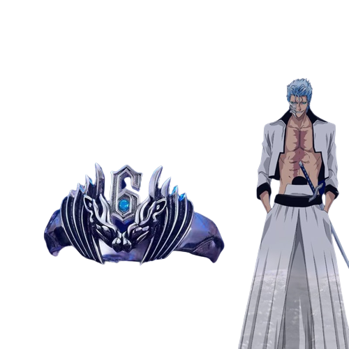 Anime - Streetwear - Grimmjow - Bleach Anime Ring - Alpha Weebs