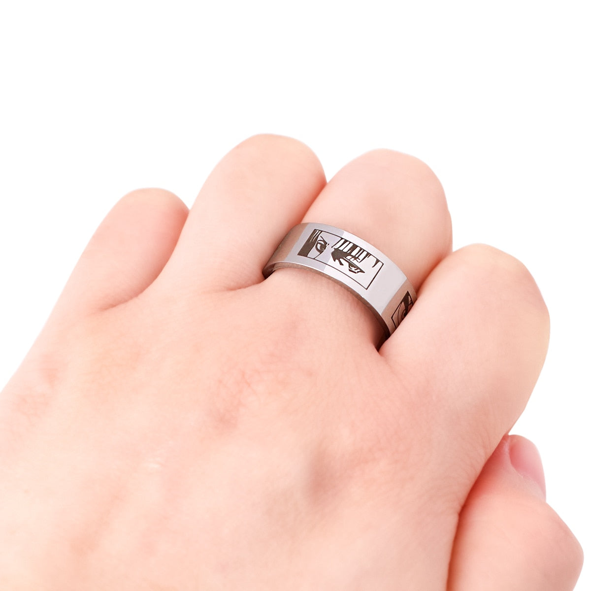 Anime - Streetwear - "HUNTER'S EYE" - Attack on Titan Anime Eren Ring - Alpha Weebs