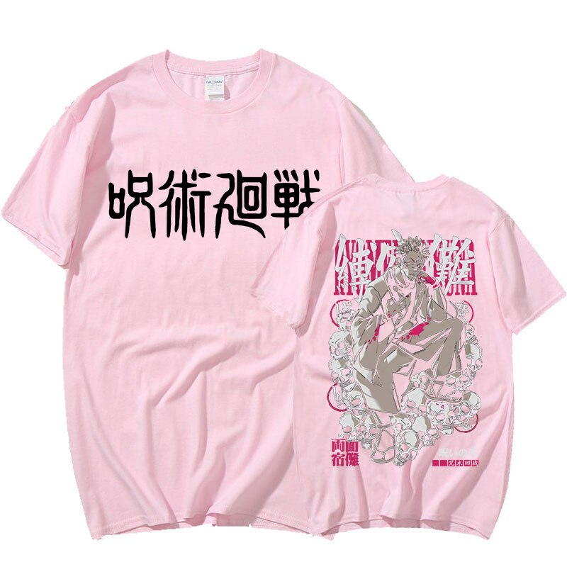 Anime - Streetwear - "KING DADDY" - Ryomen Sukuna Jujutsu Kaisen Anime Oversized T- Shirts | 5 Colors - Alpha Weebs