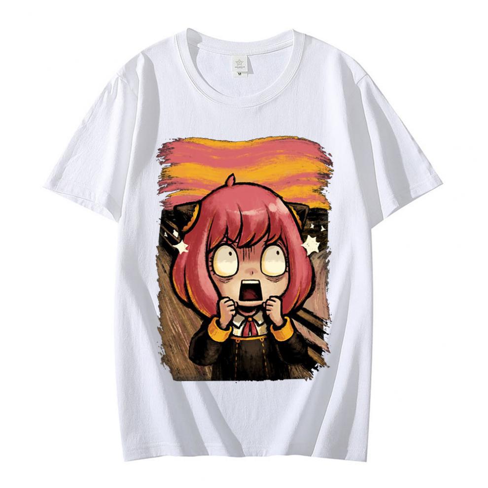 Anime - Streetwear - "SCREAM" by Anya Forger - Spy X Family Anime Oversized T-Shirt | 5 colors - Alpha Weebs