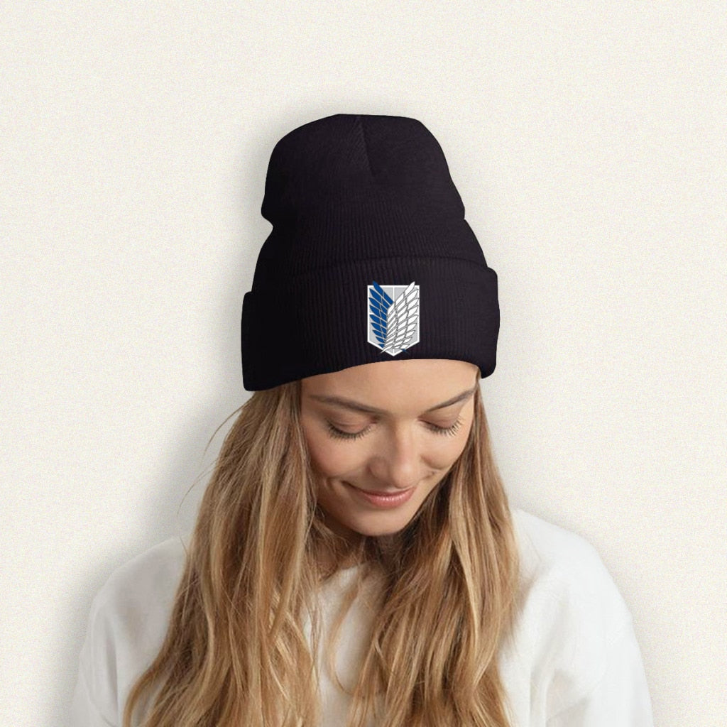 Anime - Streetwear - SCOUTS - Attack On Titan Anime Beanies | 5 Colors - Alpha Weebs