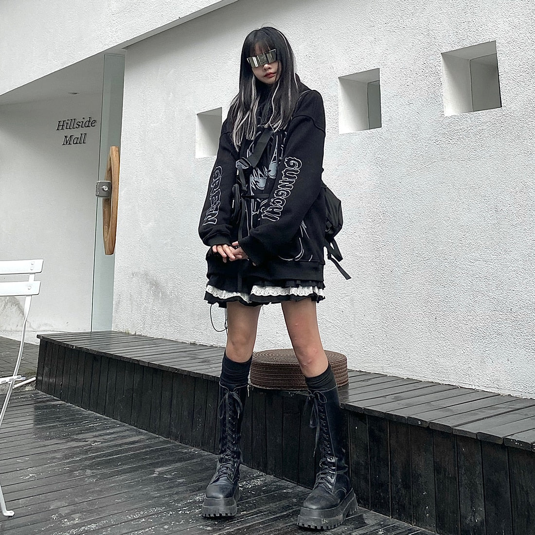 Anime - Streetwear - "LOVE BANDAGE" - Bentai Anime Hoodie | 2 Colors - Alpha Weebs