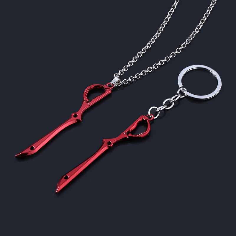 Anime - Streetwear - "SCISSOR" - Ryuko Kill la Kill Anime Necklaces / Keychains - Alpha Weebs