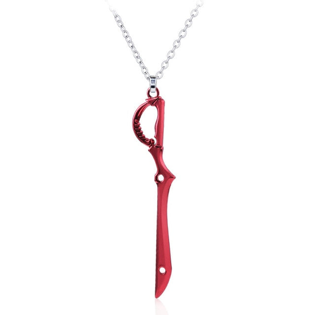 Anime - Streetwear - "SCISSOR" - Ryuko Kill la Kill Anime Necklaces / Keychains - Alpha Weebs