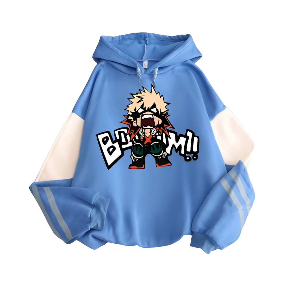 Academia Bakugo Katsuki Bakugo Hoodie Katsuki My Hero Academia