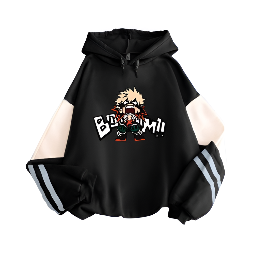 "BOOM" - Bakugo My Hero Academia Anime Oversized Hoodies | 4 Colors