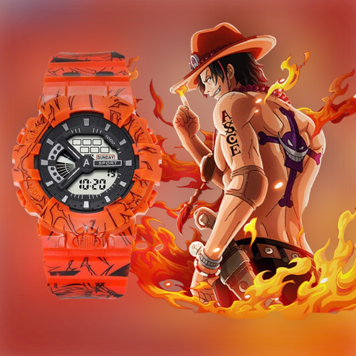 Portgas D. Ace One Piece Anime Watches