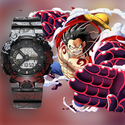 GEAR 4 - Monkey D. Luffy - One Piece Anime Watches