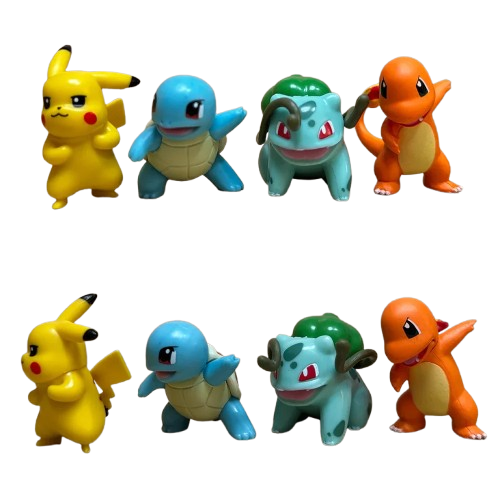 "KANTO STARTERS" - Pik-Chu - Pocket Monsters Anime Figures