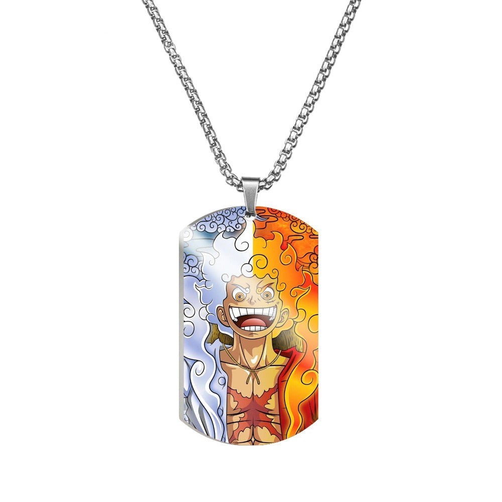 GEAR 5 - Sun God Nika Luffy- One Piece Anime Necklaces - V 2