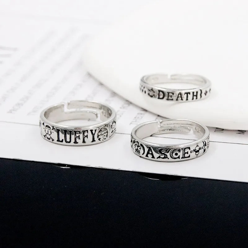 "THE CARVED - Mugiwara - OP Anime Ring | 3 Options