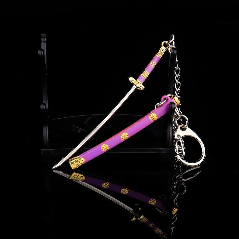 "SANTORYU" - Pirate Hunter - OP Anime Swords Keychain