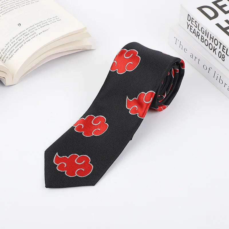 "AKATSUKI CLOUD" - Naruto Anime Neck Tie