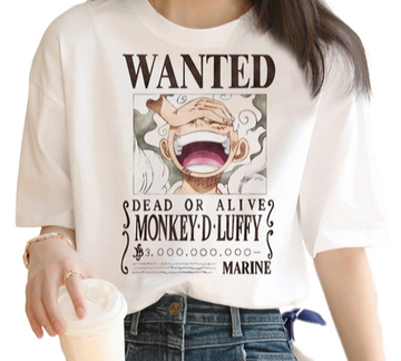 "LUFFY GEAR 5" - One Piece Anime T-Shirts | 2 Colors