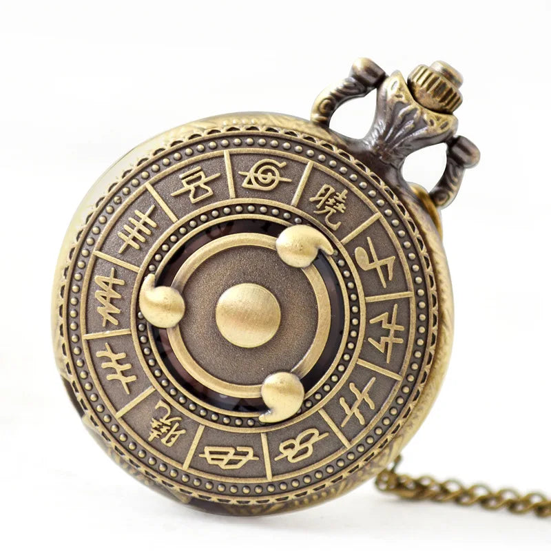 "TIME WEAVER" - Shadow Avenger - Shinobi Legend Anime Pocket Watch