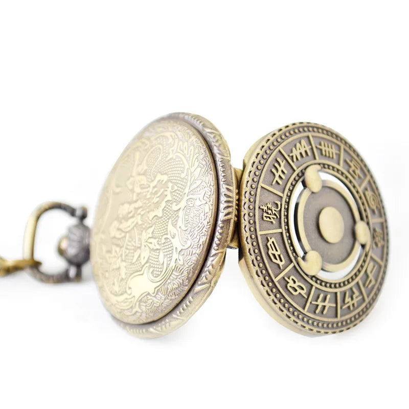 "TIME WEAVER" - Shadow Avenger - Shinobi Legend Anime Pocket Watch