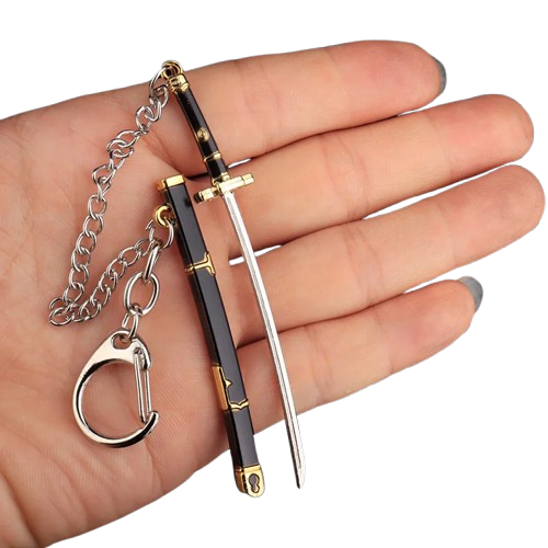 "SANTORYU" - Pirate Hunter - OP Anime Swords Keychain