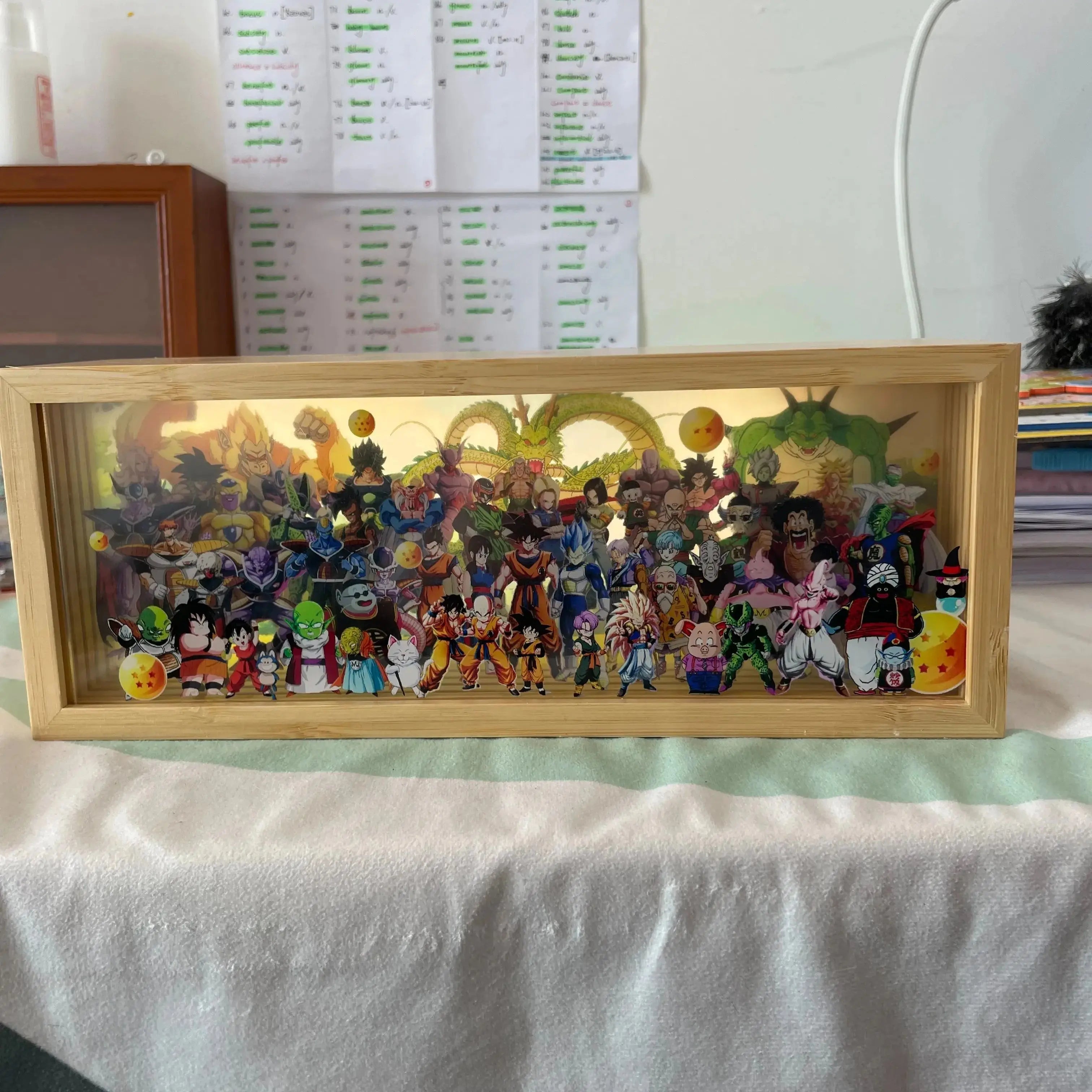 "SHADOW BOX" - Saiyan Prince - DB Series Anime Lamp